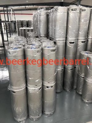 Barricas de cerveza Acero inoxidable 20L 30L 50L Barrica Sus304 Barril de cubo Opción Euro/USA/din estándar