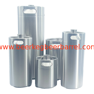 Barril de cerveza de acero inoxidable de múltiples especificaciones Buen rendimiento de almacenamiento Barril vacío de 4l 5l 10l