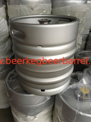 Barril de cerveza de 30L tipo Euro con conexión de lanza tipo S o tipo A para almacenamiento de cerveza de cervecería, barril de acero inoxidable