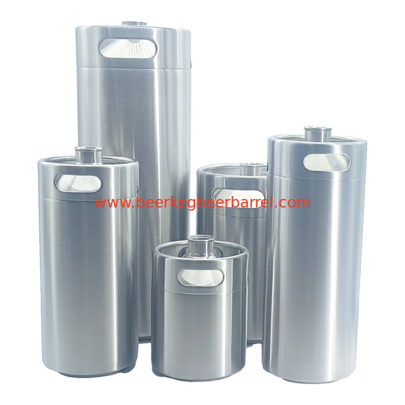 Barril de cerveza de acero inoxidable de múltiples especificaciones Buen rendimiento de almacenamiento Barril vacío de 4l 5l 10l