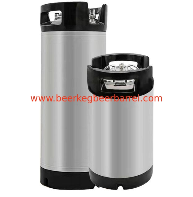 Cerveza casera Barrica de cerveza 19L Nueva cerradura de bolas 5 galones de acero inoxidable Barricas Cornelius