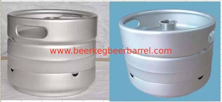 SUS 304 / 2B Barril de cerveza de 10L, barricas vacías de acero inoxidable para el hogar Diámetro 313mm
